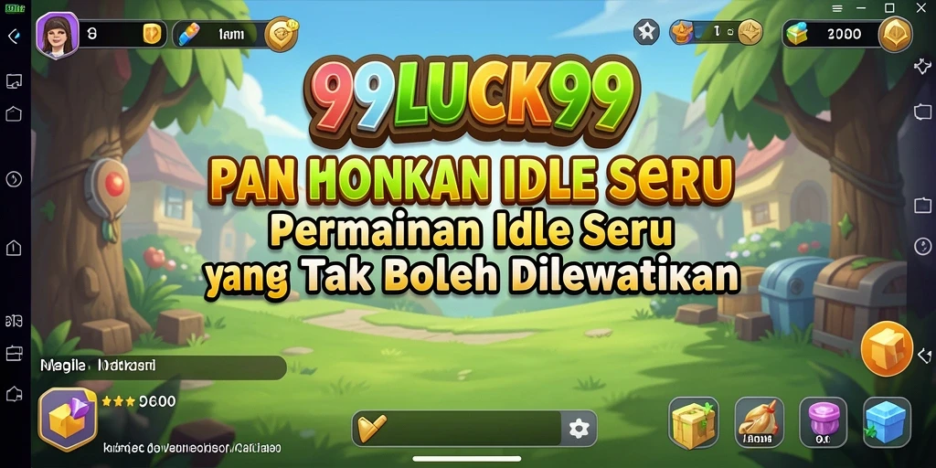 Tampilan gameplay inovatif dari 99LUCK99 dengan auto-collect fitur.