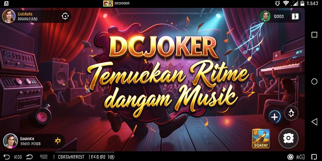 Menggambarkan pengalaman bermain musik yang menyenangkan dan interaktif.