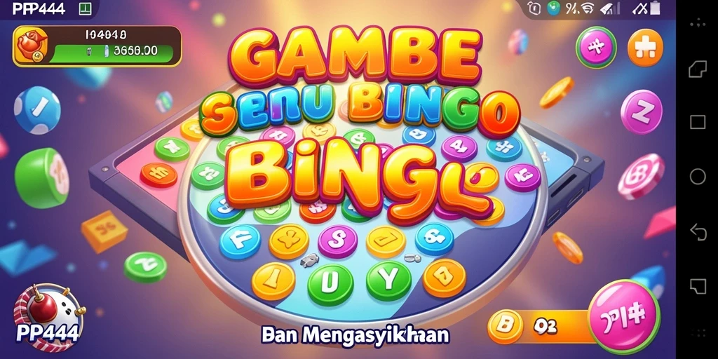 Screenshot gameplay PP444 yang menampilkan suasana seru dalam permainan Bingo.