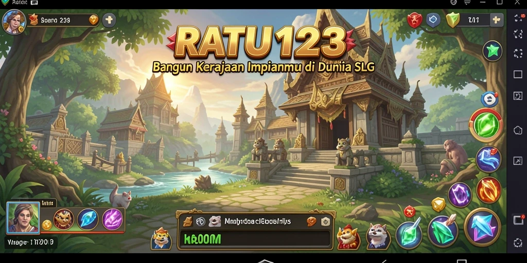 Gameplay menarik RATU123 dengan strategi membangun kerajaan.