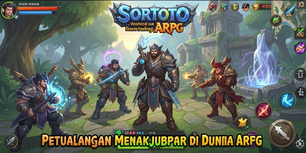 Gameplay SORTOTO yang mendebarkan dan penuh aksi di dunia ARPG.